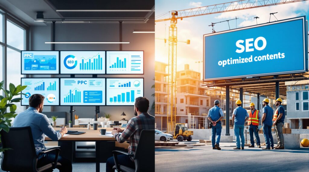 PPC vs SEO: Which Drives Better ROI for Construction Companies?